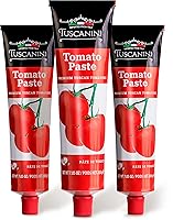 Vista 4 de Tuscanini Tubo de pasta de tomate, 7.05 onzas, fabricado con tomates italianos de primera calidad