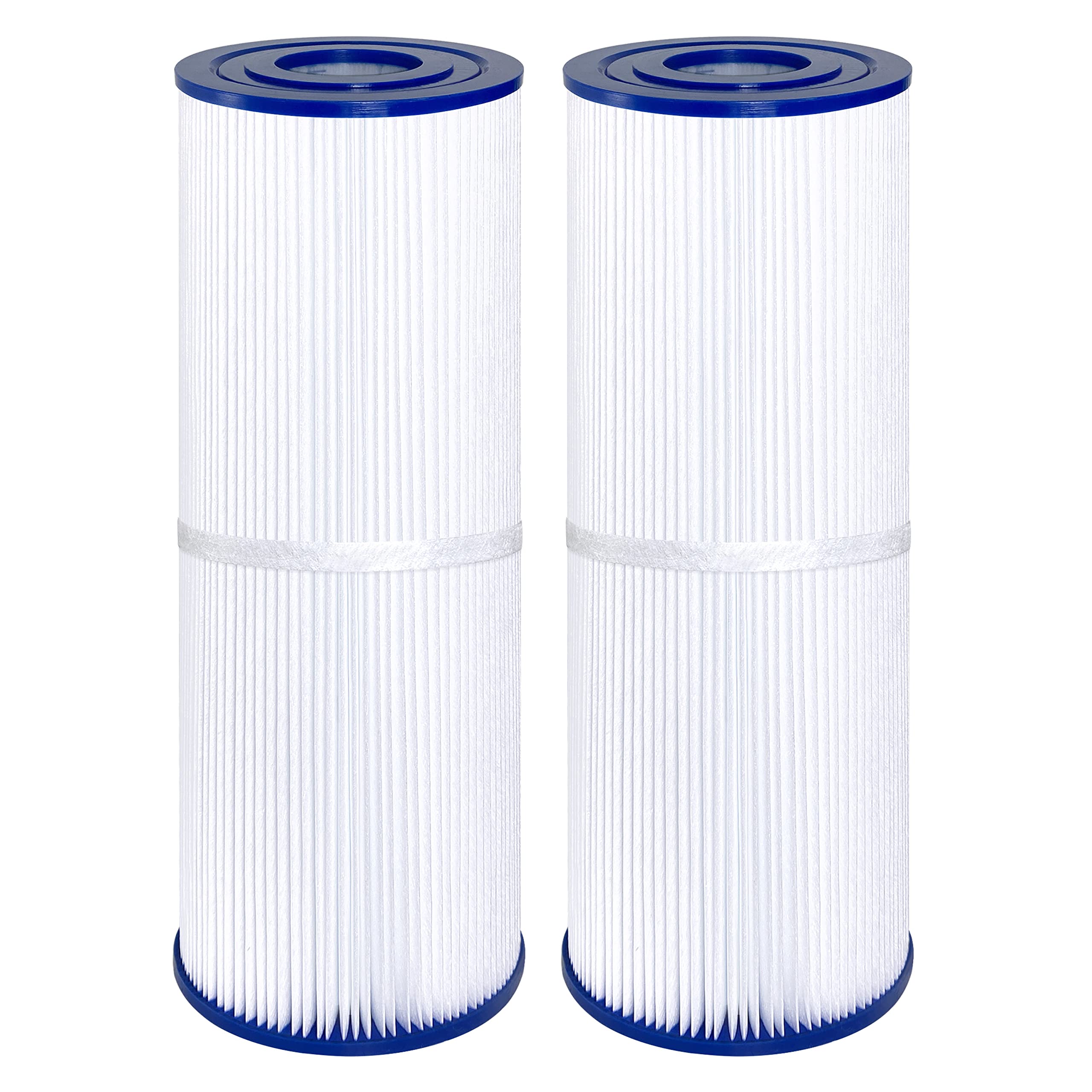 Spa Filter Compatible with C-4326, FC-2375, PRB25-IN, 303909, M-4326, 8172500, R173429, 5X13 Drop in hot tub Filter, 2 Pack