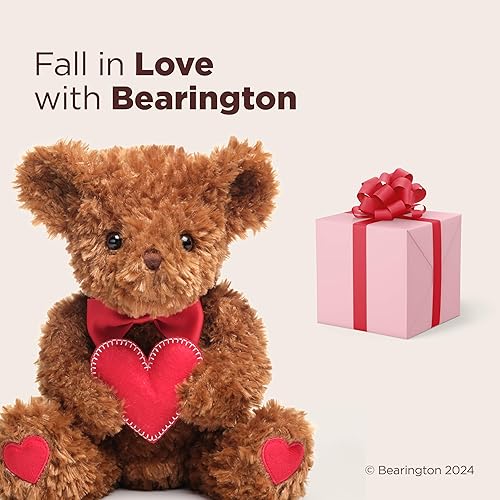 Miniatura 5 de Bearington I Love You More - Oso de peluche de San Valentín, osito de peluche de 6 pulgadas para el día de San Valentín
