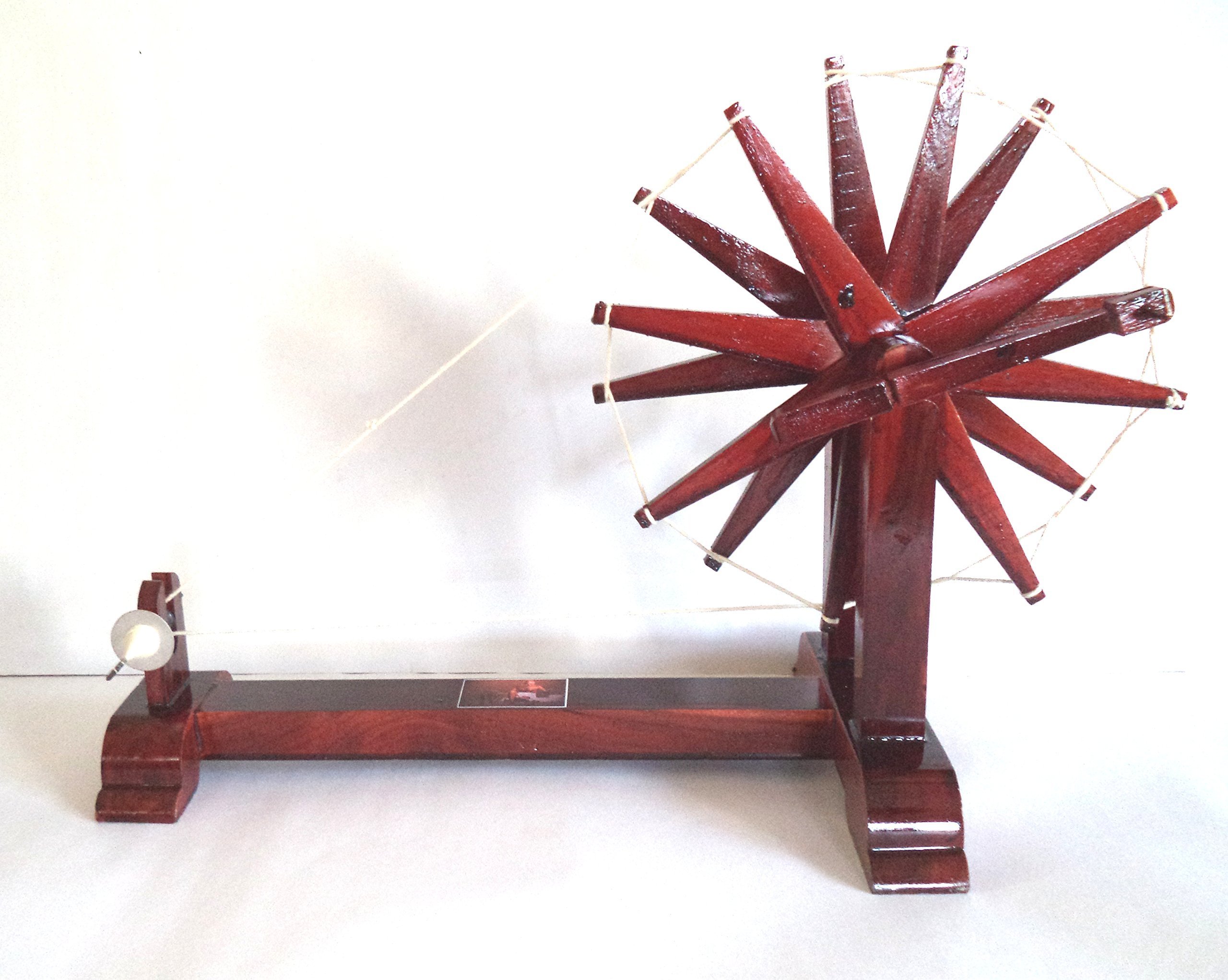 Tej Gifts - Large Wooden Charkha Gandhiji's Weapon