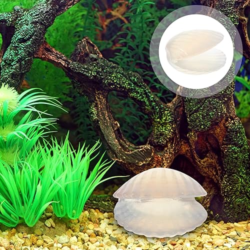 Miniatura 5 de ARTIBETTER Decoración para el hogar, figura de cristal, decoración de océano, playa, conchas marinas, acuario, adornos para mesa de regalo de boda,