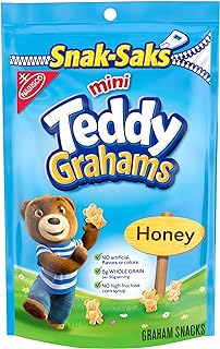 Teddy Grahams Honey Graham Snacks, 1- 8oz bag
