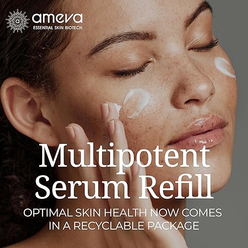 Miniatura 8 de AMEVA Suero multipotente de ácido mevalónico a base de plantas, vegano, aumenta el colágeno, ácido hialurónico, antienvejecimiento, aterciopelado