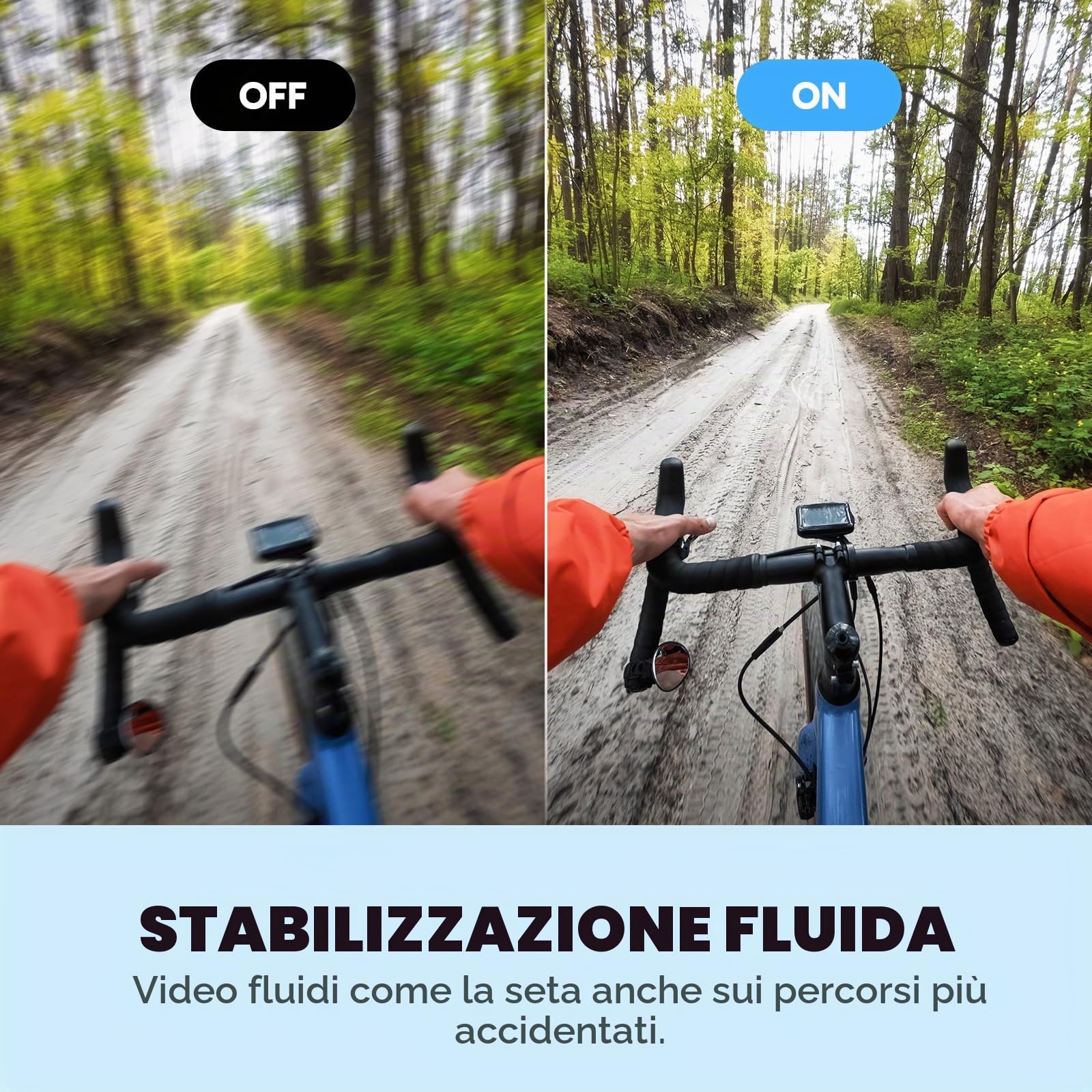 AKASO EK7000 Pro 4K Action Camera con scheda di memoria microSDXC da 64 GB