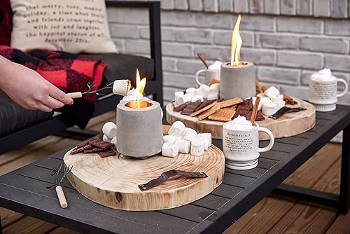 Miniatura 2 de Mud Pie Juego de tazas de palabras navideñas, definición navideña, 3.75 pulgadas