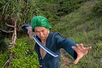 57 SPECIAL REPLICAS Bamboo Anime Katana Cosplay Kard 105cm Roronoa Zoro One Piece 5