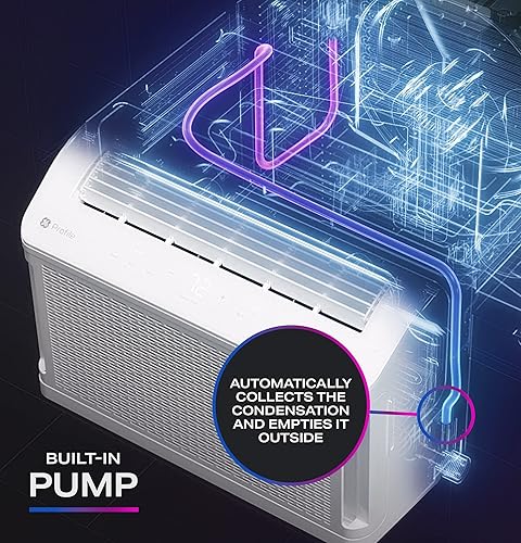 Miniatura 10 de GE Profile ClearView - Aire acondicionado de ventana inversor de 10,300 BTU, tecnología de inversor, ultra silencioso para habitaciones medianas,