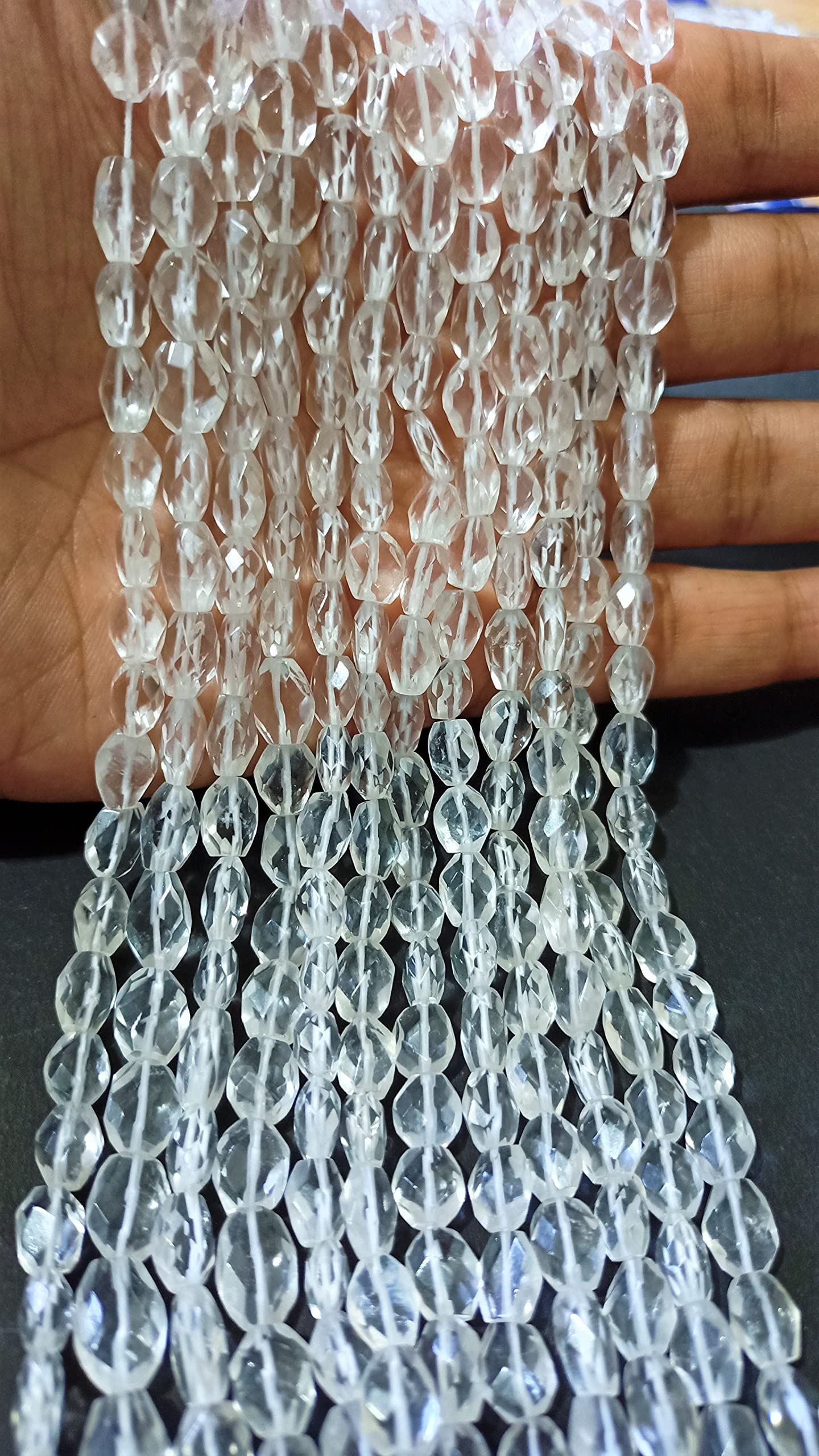 ファセットカットクリスタル（天然水晶）スーパークリア ファセット