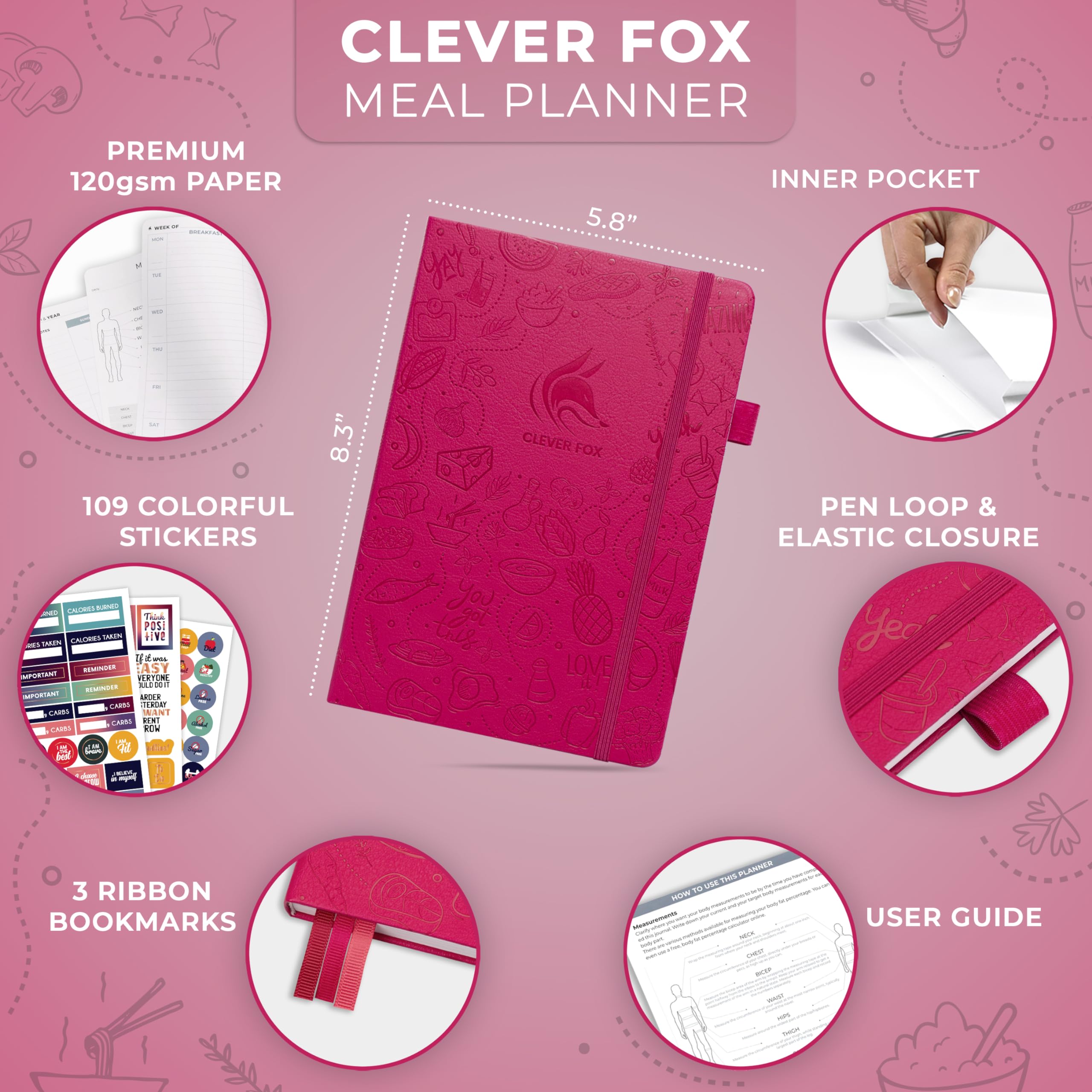 Clever Fox Weekly Meal Planner - Image 2