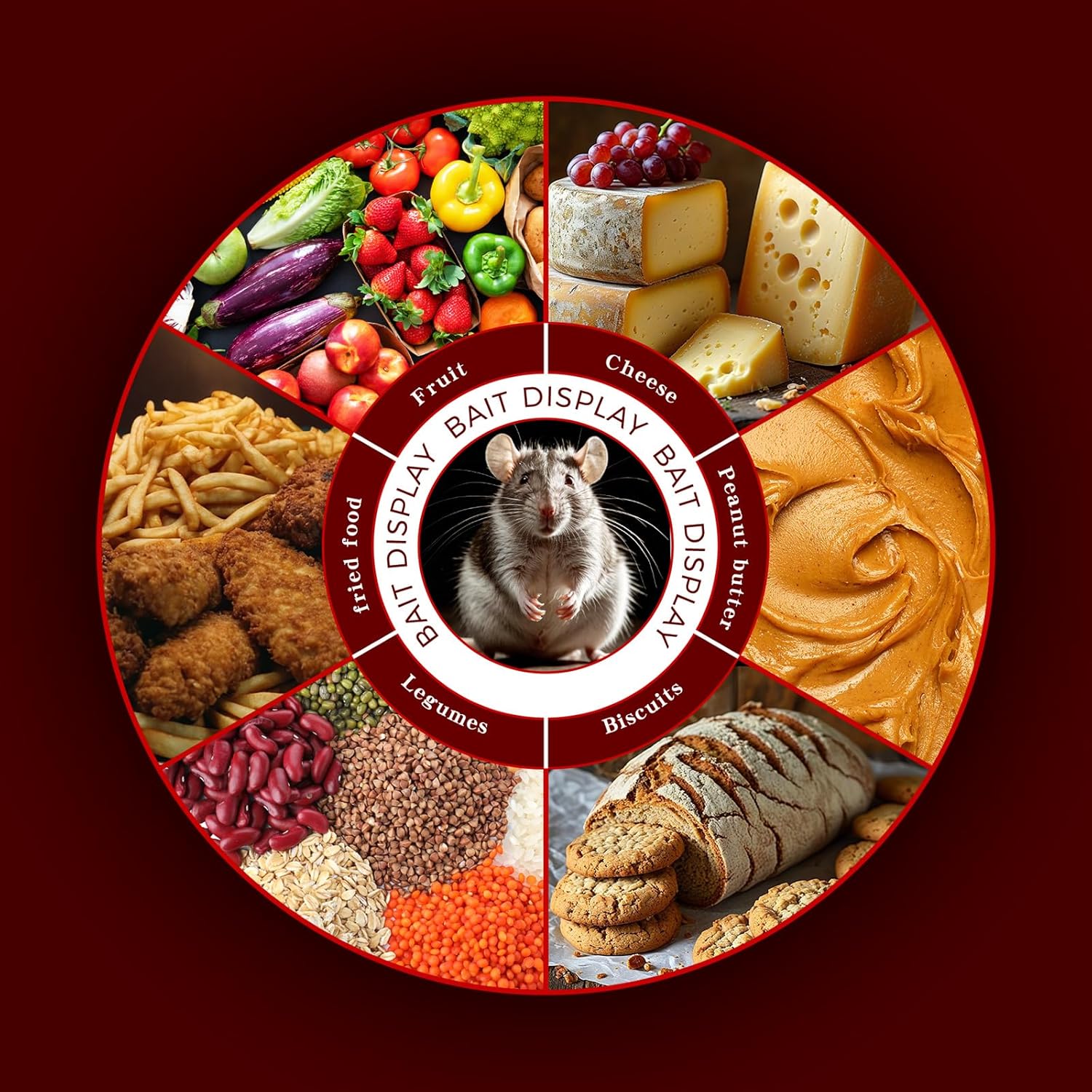 Humane Rat Trap Live Mouse Trap Indoor Catch and Release Animal Cage Multi Large Bait (2 Pack)