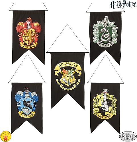 Miniatura 8 de Rubíes Harry Potter Hufflepuff Impreso Banner by Rubie 's Masquerade UK