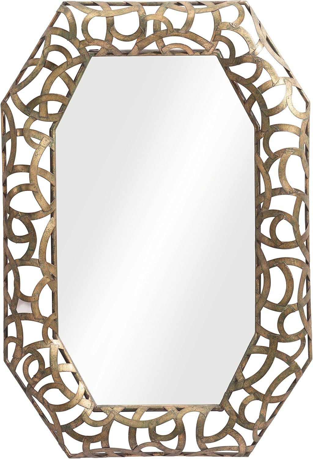 Kin Mirror Antique Gold