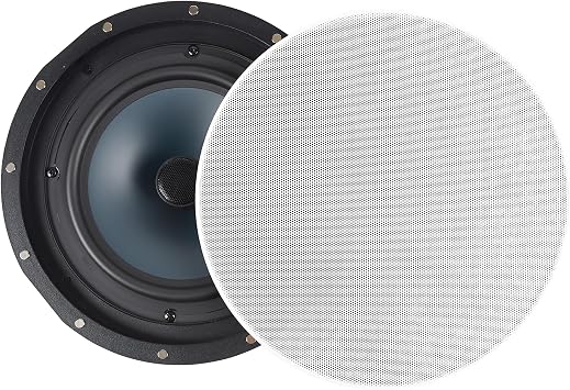 Dayton Audio CC80W 8" 2-Way in-Ceiling Speaker Pair