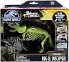 Jurassic World Mr DNA’s Dino Dig Triceratops Clash Edition - Slimy Jungle Gel – Dig and Discover – 1 of 6 Iconic Movie Props to be Discovered – Become a BioSyn Lab Engineer