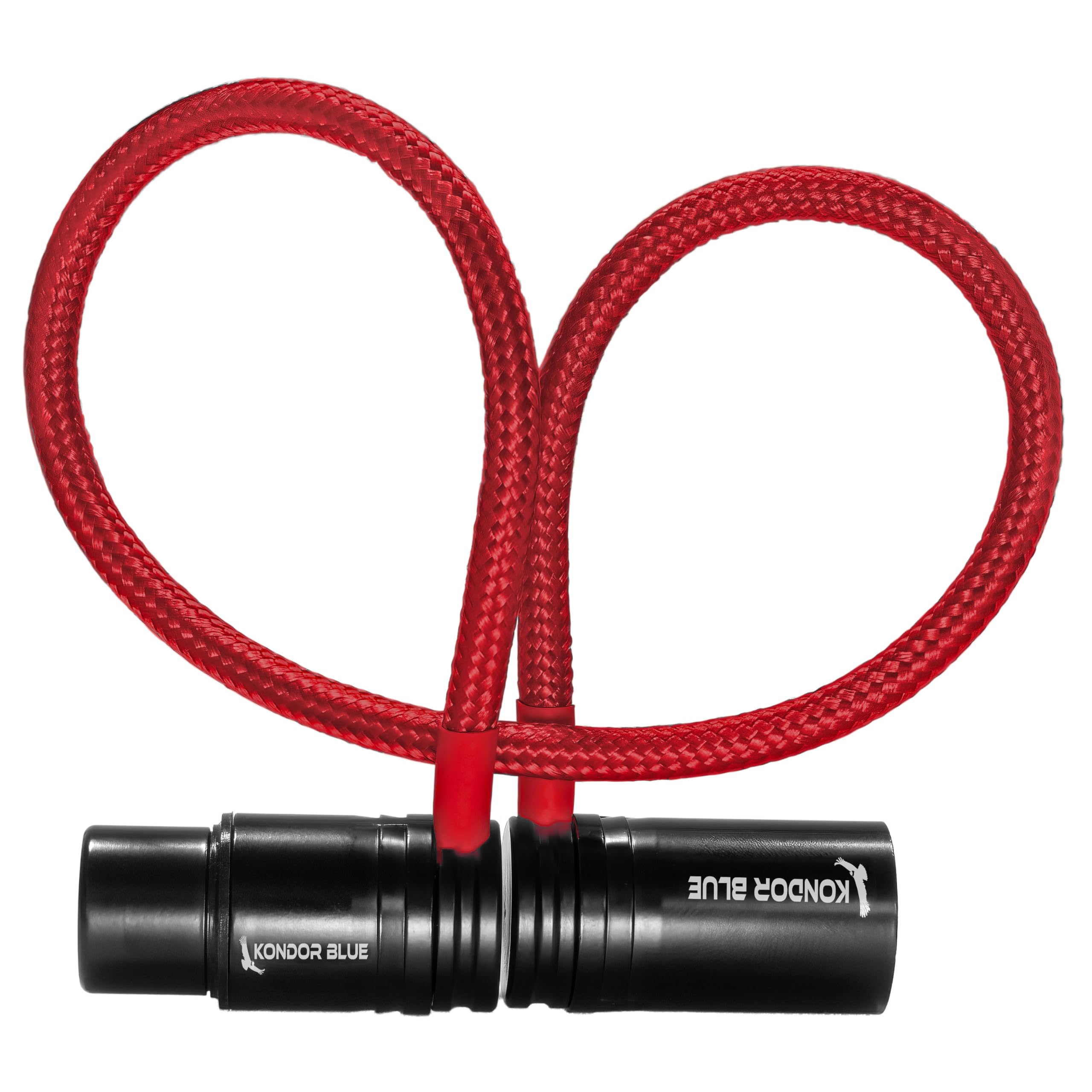 KONDOR BLUE | Cavo XLR dritto a basso profilo da 40,6 cm, ad angolo retto, 3 pin maschio a femmina, connettori ad angolo regolabile, audio bilanciato schermato per fotocamere, microfoni, mixer