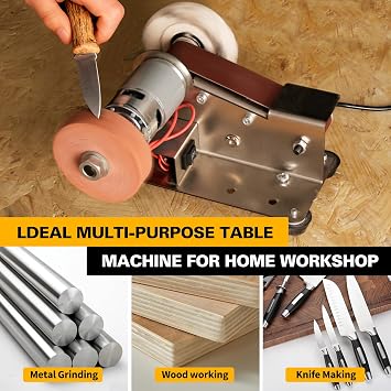Electric Mini Belt Sander for Knife Sharpening