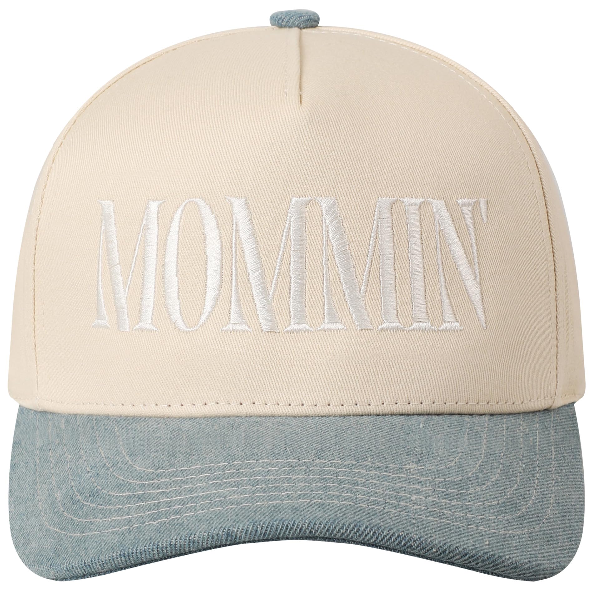 MIRMARU Two-Tone Vintage Trucker Hats for Men Women Adjustable Embroidered Baseball Caps