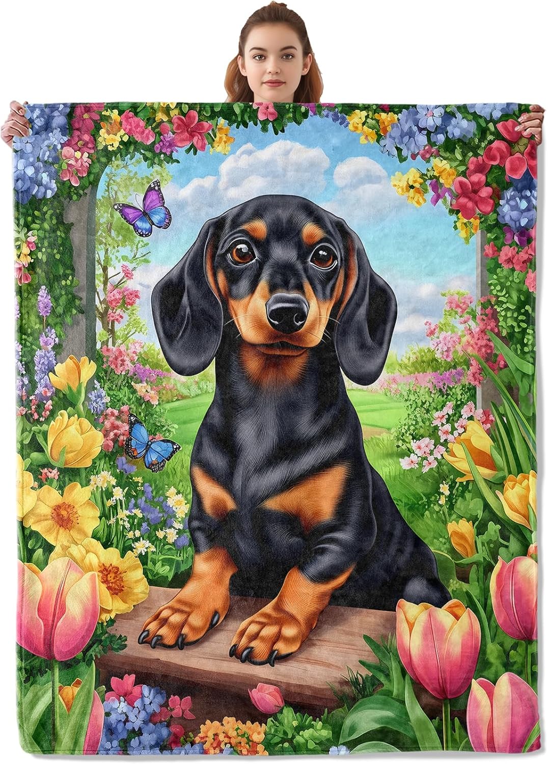 Lovely Koala Blanket - Lightweight, Soft & Cozy Flannel Plush Throw Blanket for Travel, Sofa, Bedroom, Office - Warm Decor for Adults Kids Women 80"×60"