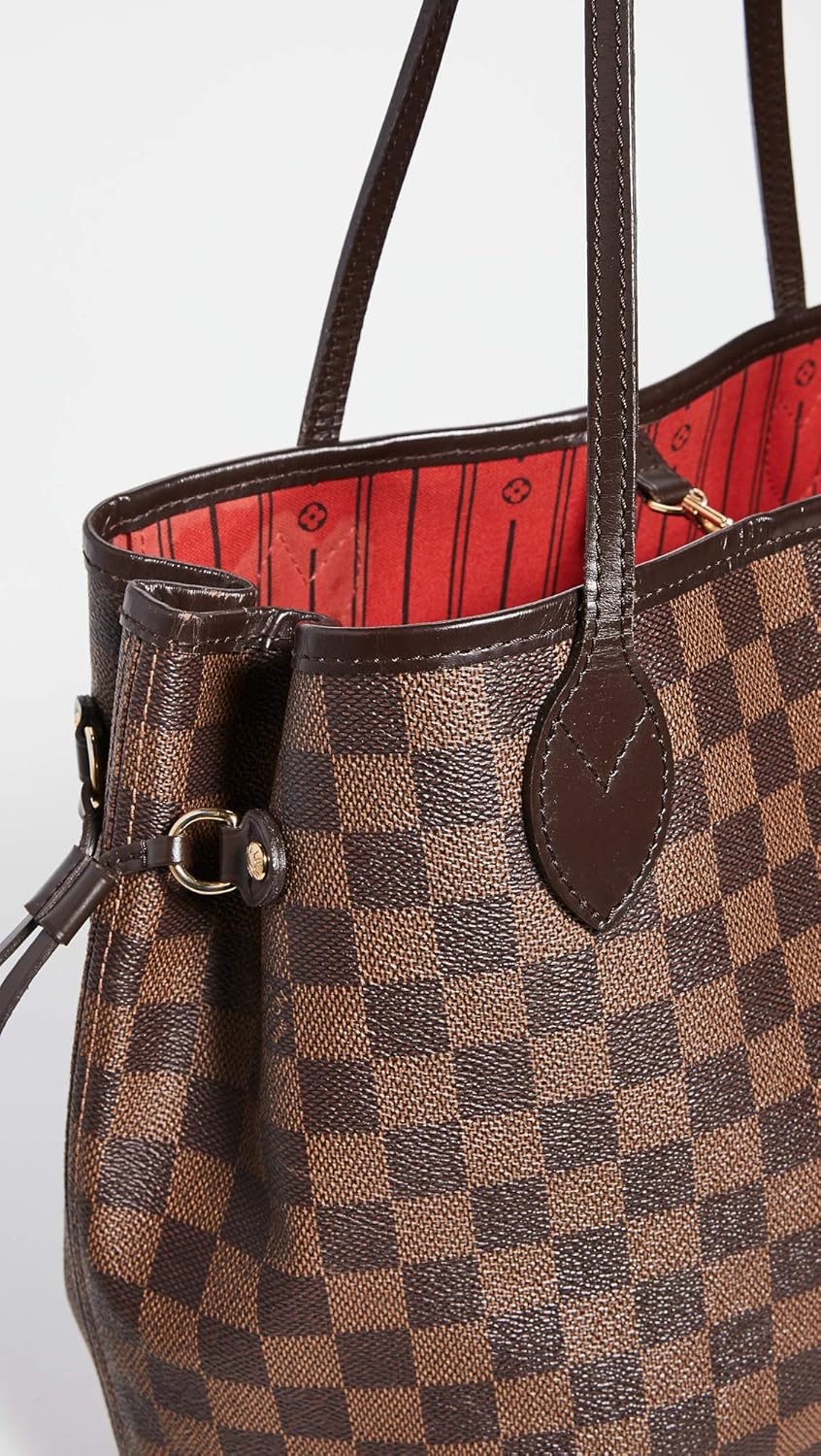 Louis Vuitton Women's Pre-Loved Neverfull Mm Damier Ebene Bag - Image 4