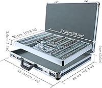 Vista 7 de Juego de lentes de prueba ópticas de 266 piezas de carcasa de aluminio con borde de metal