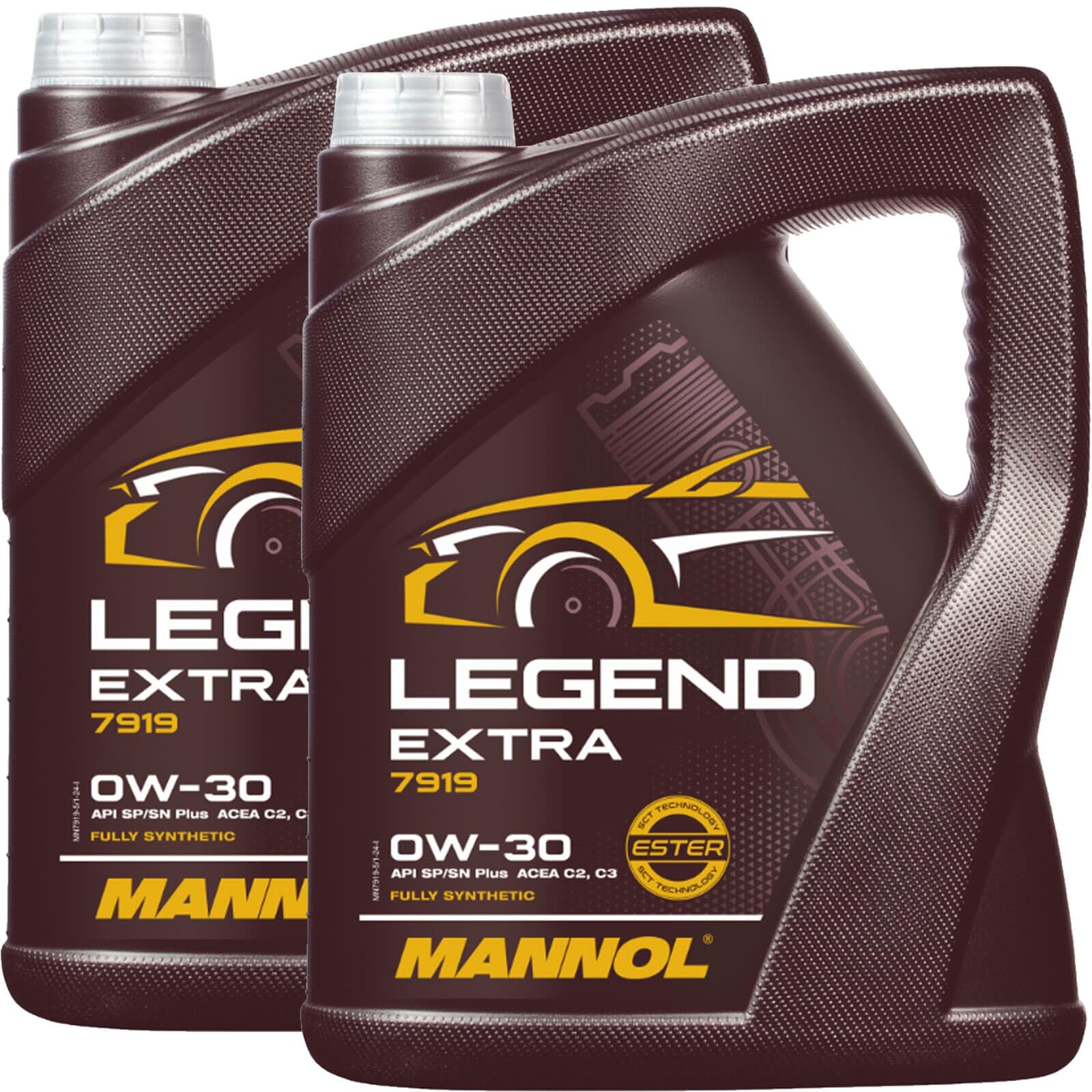 Mannol 2x MN7919-5 Motoröl (10 L) | passend für LL 04 229.51,