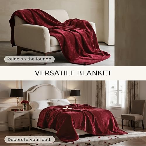 Miniatura 87 de gogobunny Manta de cama impermeable, manta reversible de forro polar Sherpa para perro, cachorro y gato, funda para muebles que protege la cama, Gris