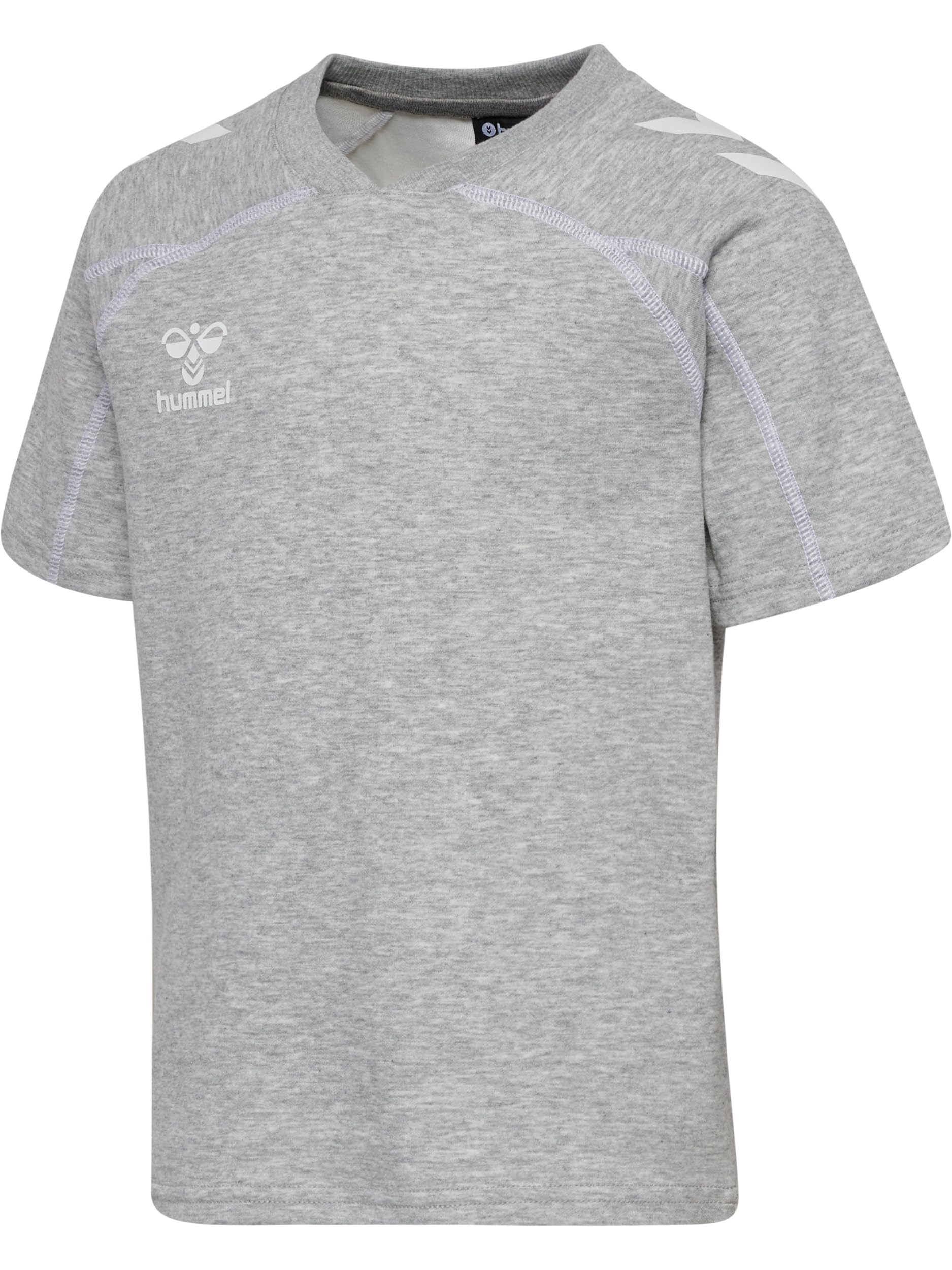 hummel hmlMOVE 2.0 T-Shirt S, S for Children, Grey Mottled, 164