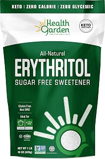 HEALTH GARDEN Erythritol Sweetener 1 Lb, 0.02 Pound