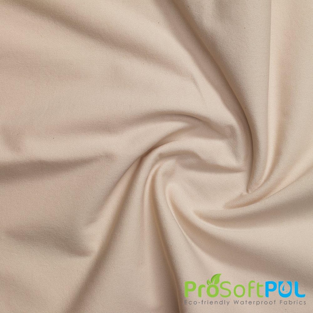 ProSoft Waterproof 1 mil PUL Fabric (Made in USA, Nude, Sold by The Yard)