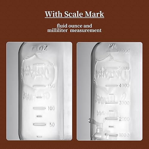 Miniatura 2 de Dispensador de bebidas con soporte y tapa de madera de acacia, dispensador de bebidas de vidrio de 2 galones con grifo de acero inoxidable para