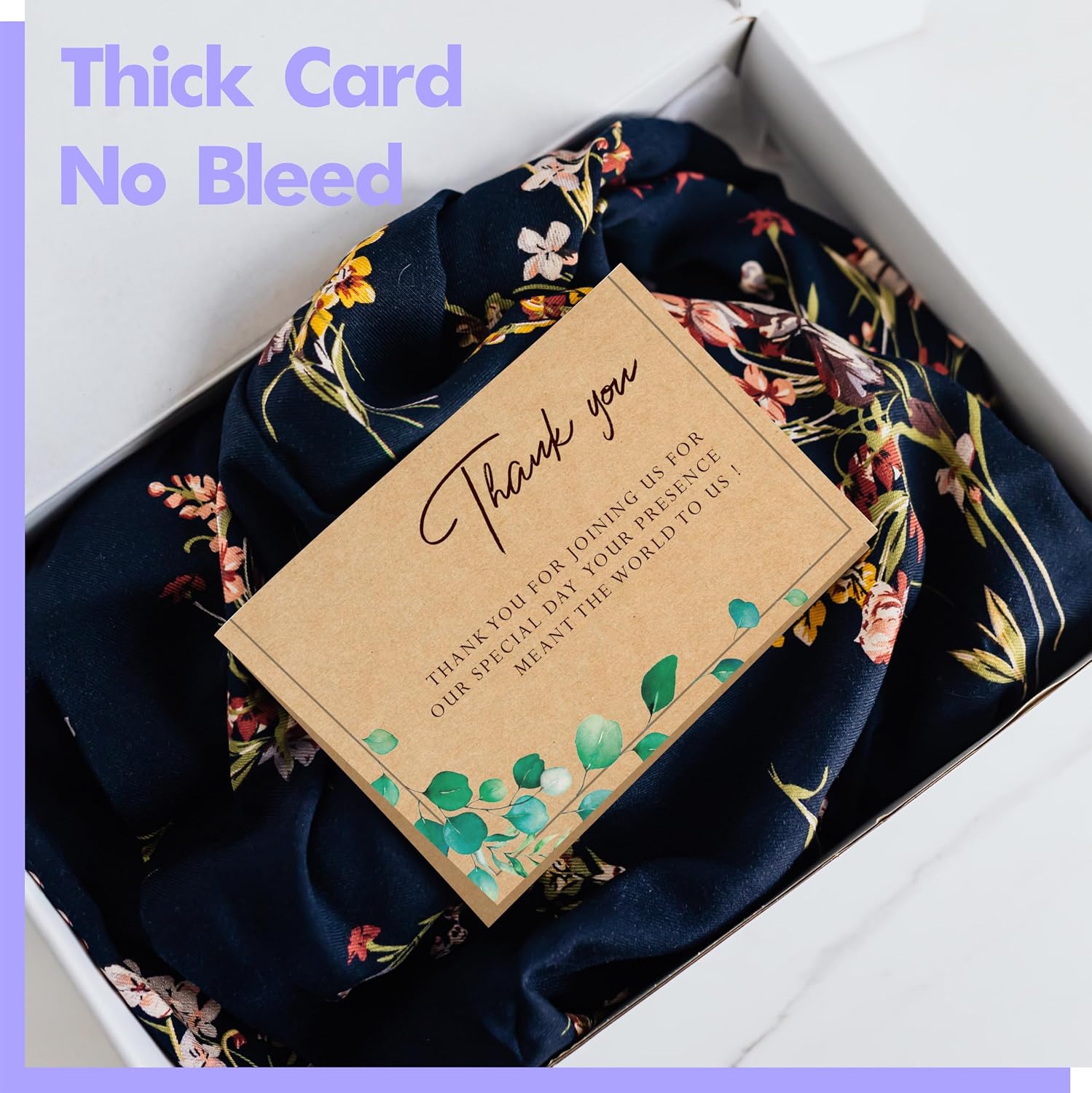 100 PCS Kraft Place Cards, Small Tent Cards with Green Plant Design Delicate Seating Cards Blank Name Cards Escort Cards for Wedding, Table, Dinner Parties, Receptions (2” x 3.5”, Greenery Design)