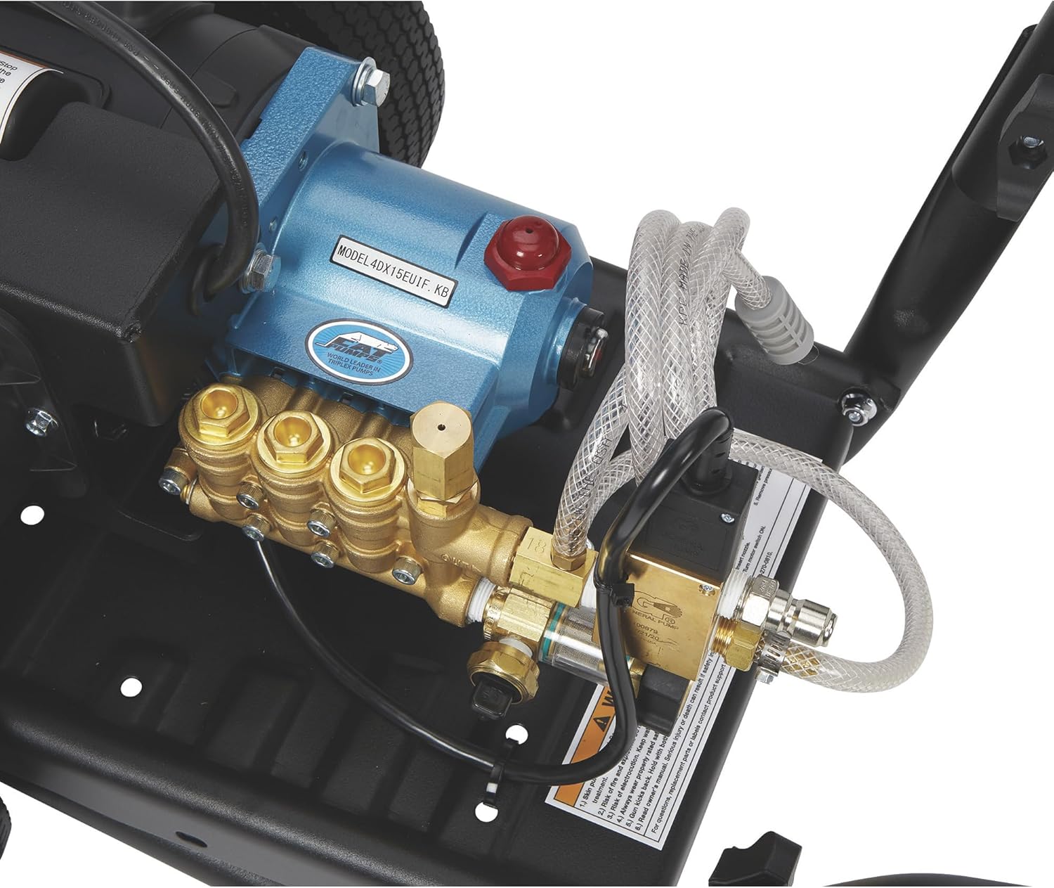 Close-up of NorthStar Pressure Washer pump