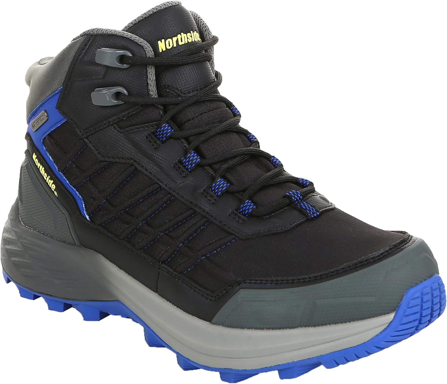 Northside Eaglewood Mid Waterproof Hiking Boot - Men's Lightweight, Durable Boots for Outdoor Trekking & Trails, Ripstop Nylon Upper, Comfortable EVA Midsole, Cushioned Insole - Abrasion Resistant