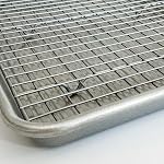 USA Pan 1606CR Half Sheet Baking Pan and Bakeable Nonstick Cooling Rack, Metal