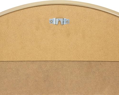 Miniatura 4 de Design House Maeve 596726-GLD - Espejo de pared en forma de arco, 36 pulgadas de alto x 24 pulgadas de largo, marco de metal moderno, para sala de