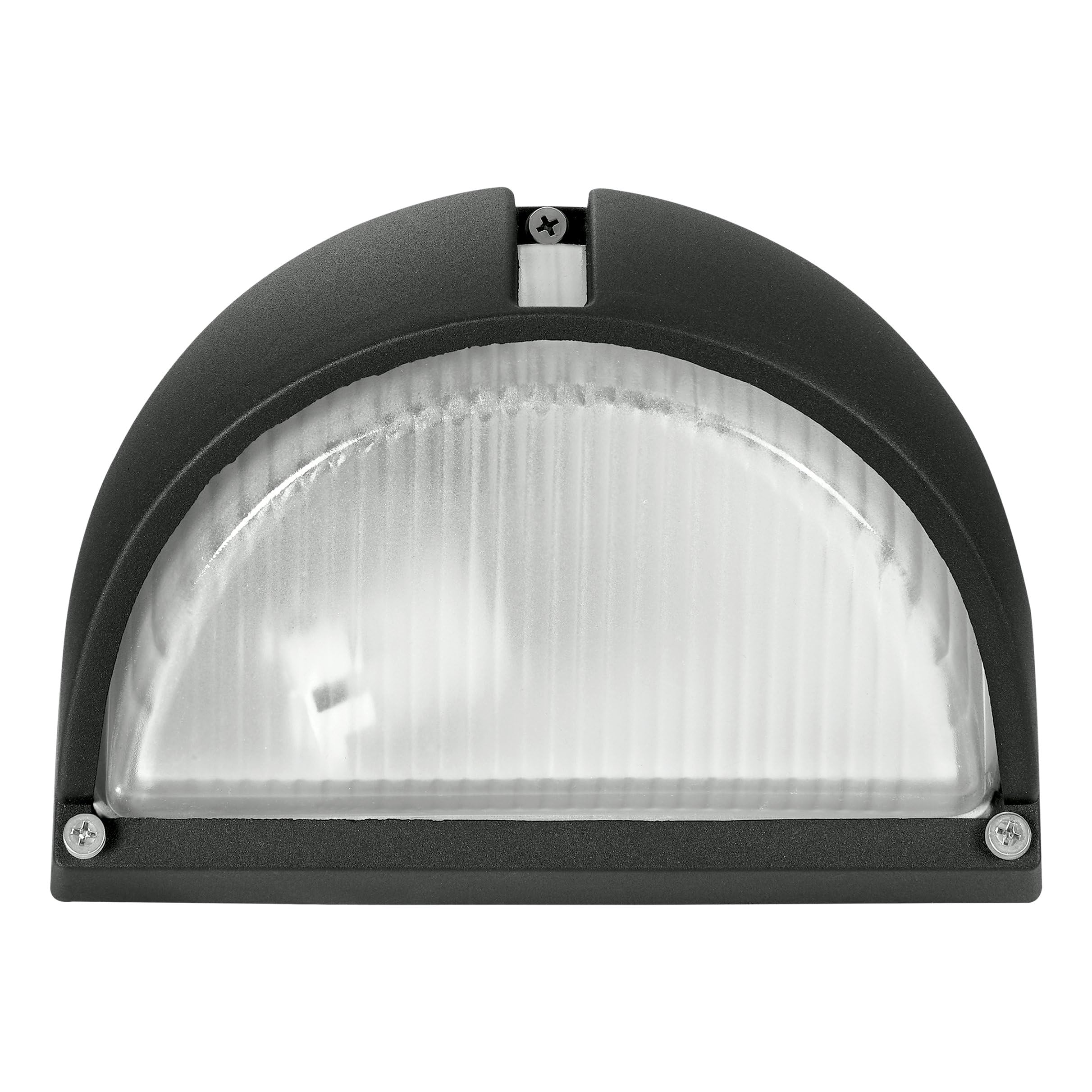 Eglo onja - buitenverlichting - wandlamp - 1 lichts - zwart - helder