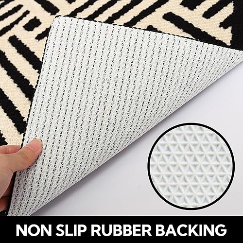 Miniatura 173 de GRANNY SAYS Felpudo para interiores, 32 x 48 pulgadas, antideslizante, tapete grande para puerta, tapete de bienvenida para exteriores, lavable