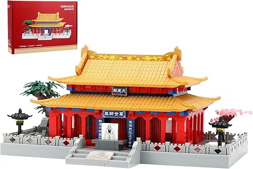 Miniatura 7 de Juego de bloques de construcción micro arquitectura china Mini ladrillos decorativos DIY juguete regalo para adultos y niños mayores de 14 años -