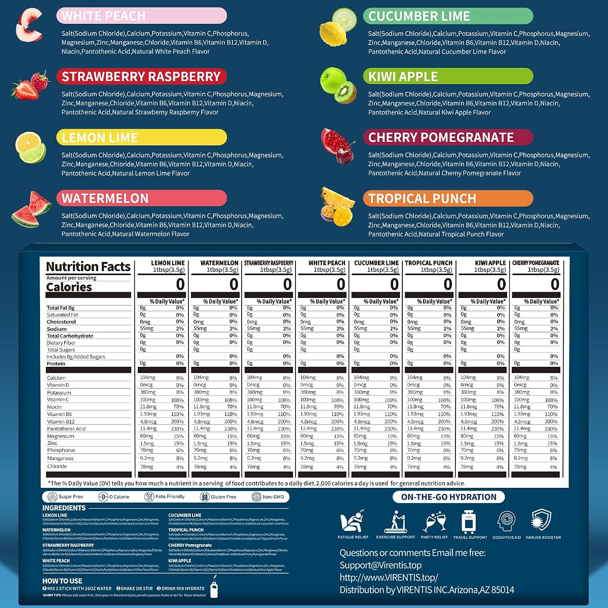 LonoLife SuperHydration Electrolyte Drink Mix view 2