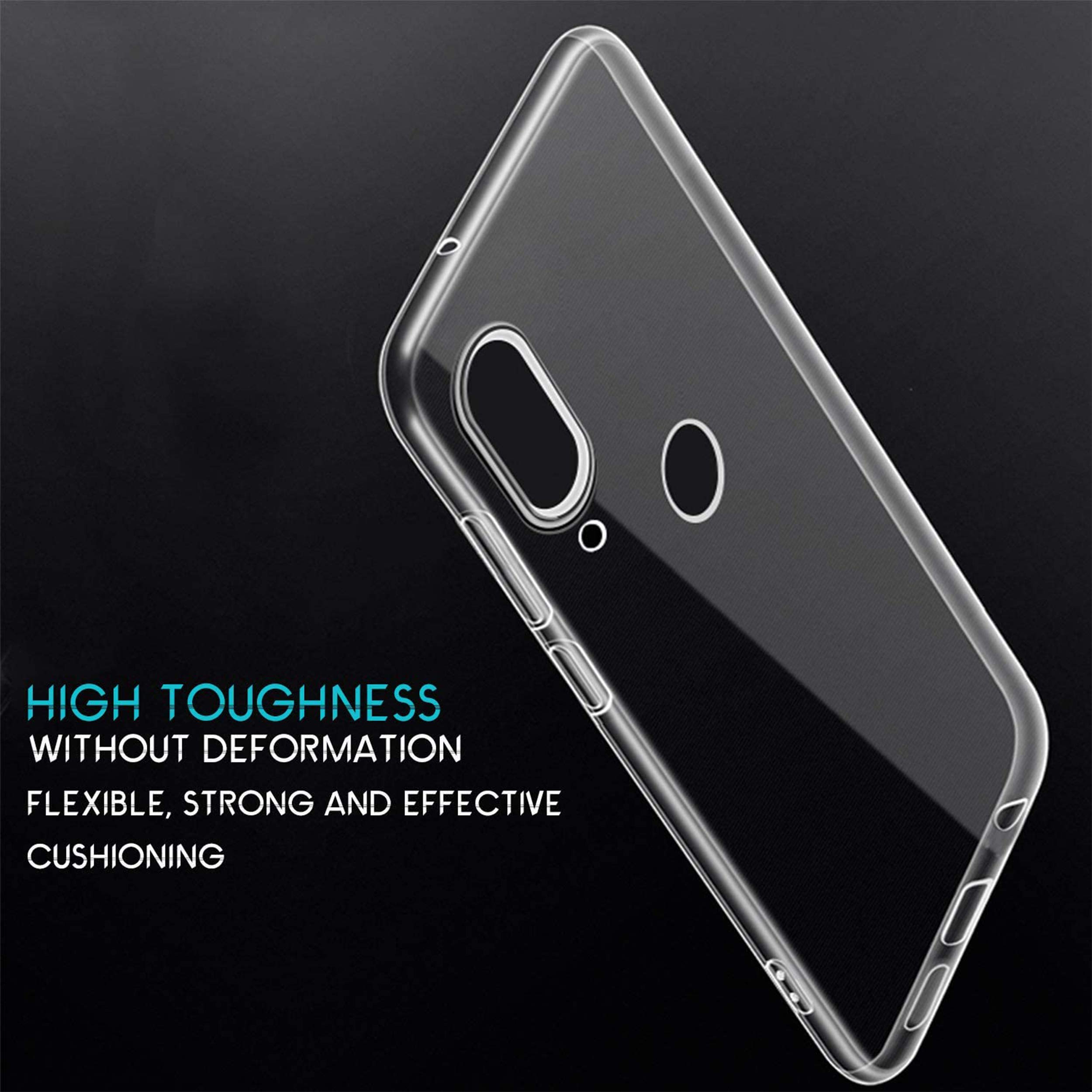 Newtop Cover Compatibile per Huawei P20 Lite / P20 PRO, Custodia TPU Clear Silicone Trasparente Slim Sottile Flessibile Case Posteriore Protettiva (per Huawei P20 Lite