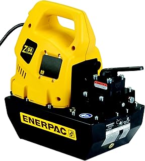 Enerpac ZU4204SB Portable Electric Pump with VE32 Solenoid Valve Liquid Crystal Display 115 Volts and 4 Liters Usable Oil Capacity