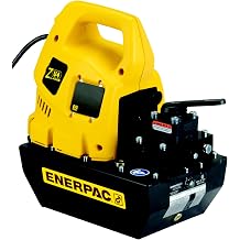 Enerpac ZU4208JB Universal Electric Pump with VM32 Jog Valve Standard 115V and 8 L Usable Oil Capacity