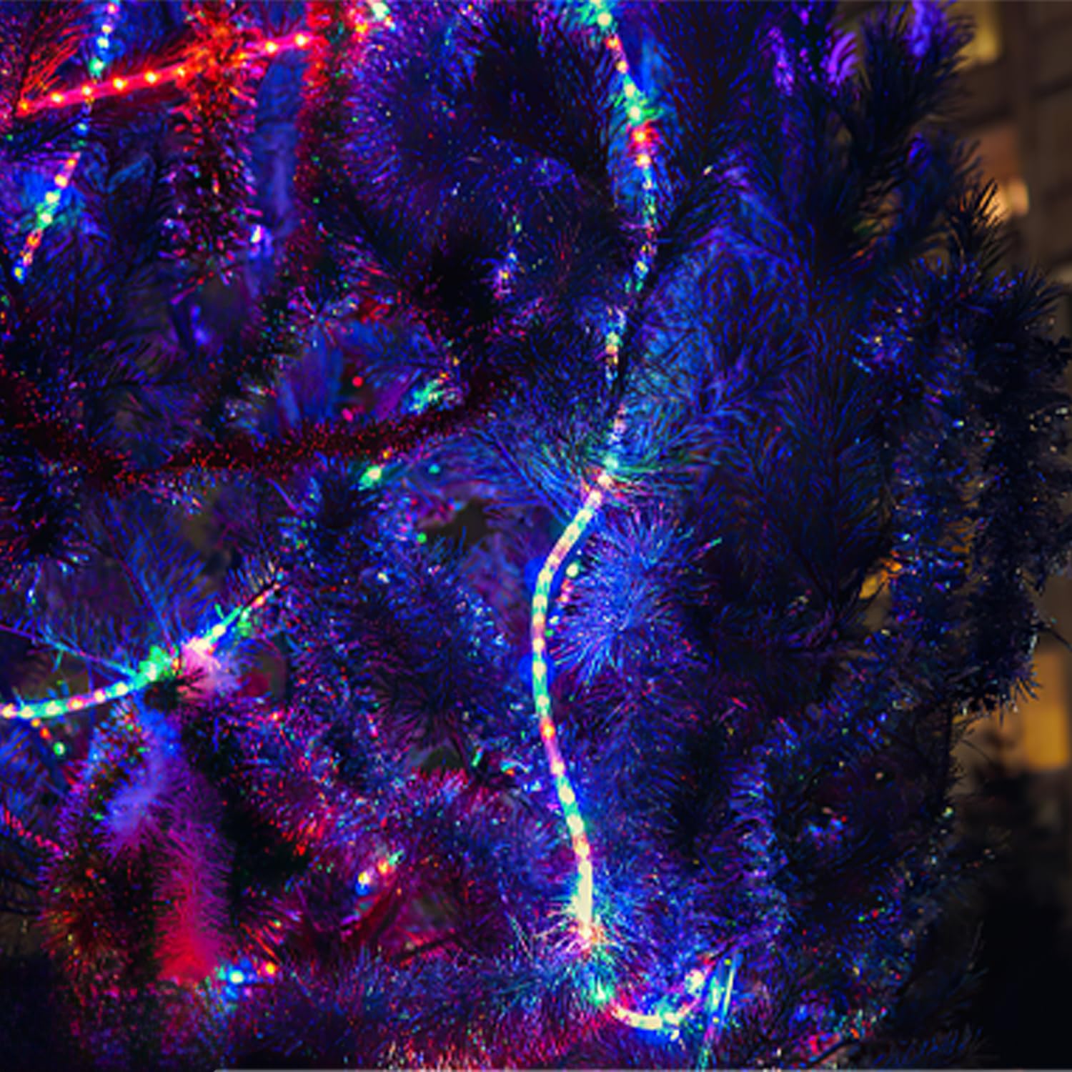 Lichterschlauch Lichtschlauch Lichterkette 30M LED-Lichtschlauch 720 LEDs mit Timer und 8 Modi für Garten Party Hochzeit Weihnachten Deko (Bunt)