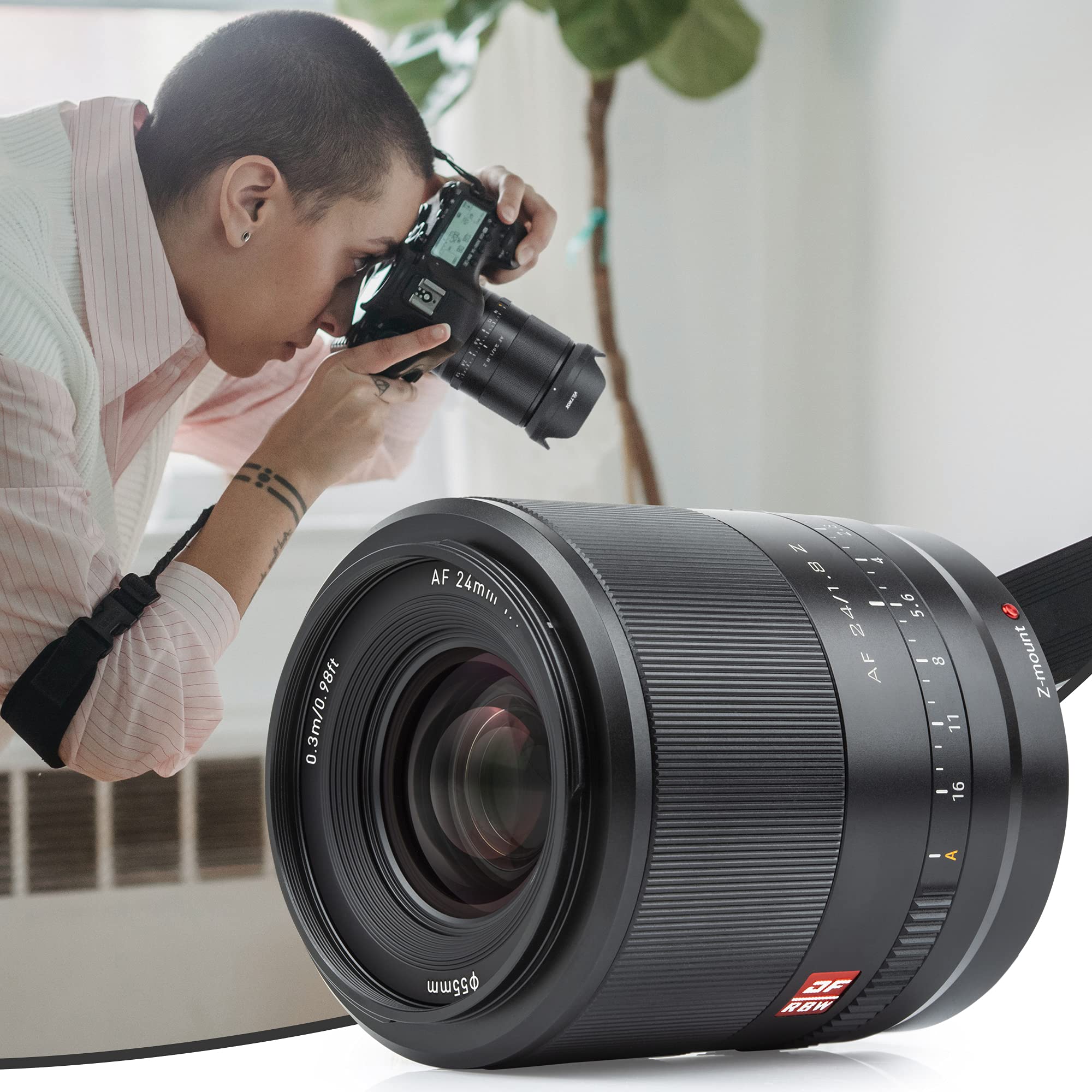 Objectif Viltrox 24mm F1.8 AF Plein Format Grand Angle Pour Nikon Z (Z6, Z7...) - Neuf