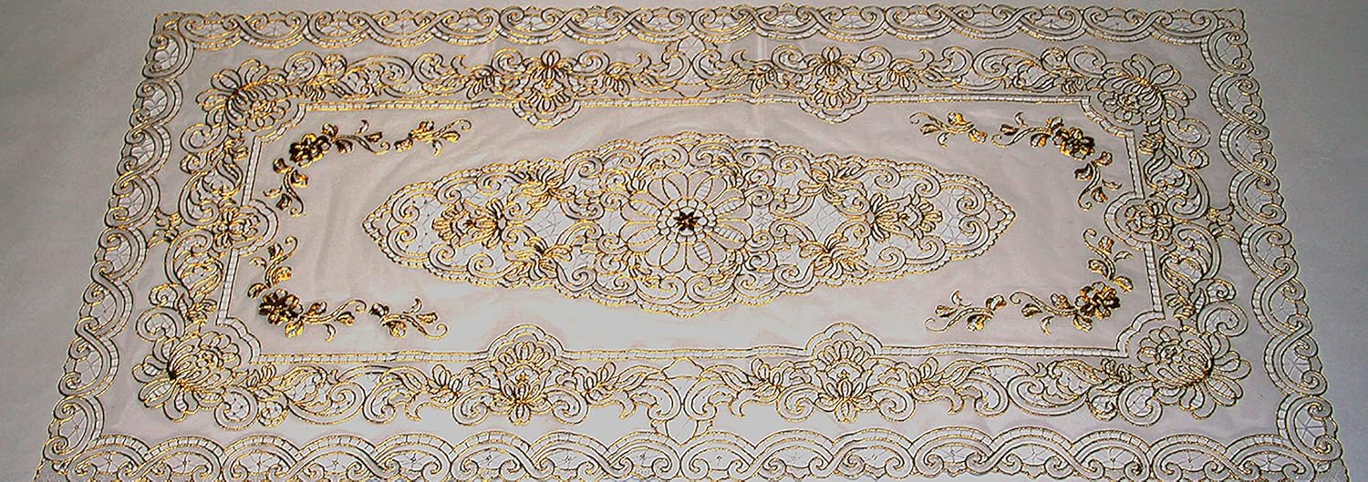 Pack of 3 Vinyl Table Runner, Placemat, Dresser or