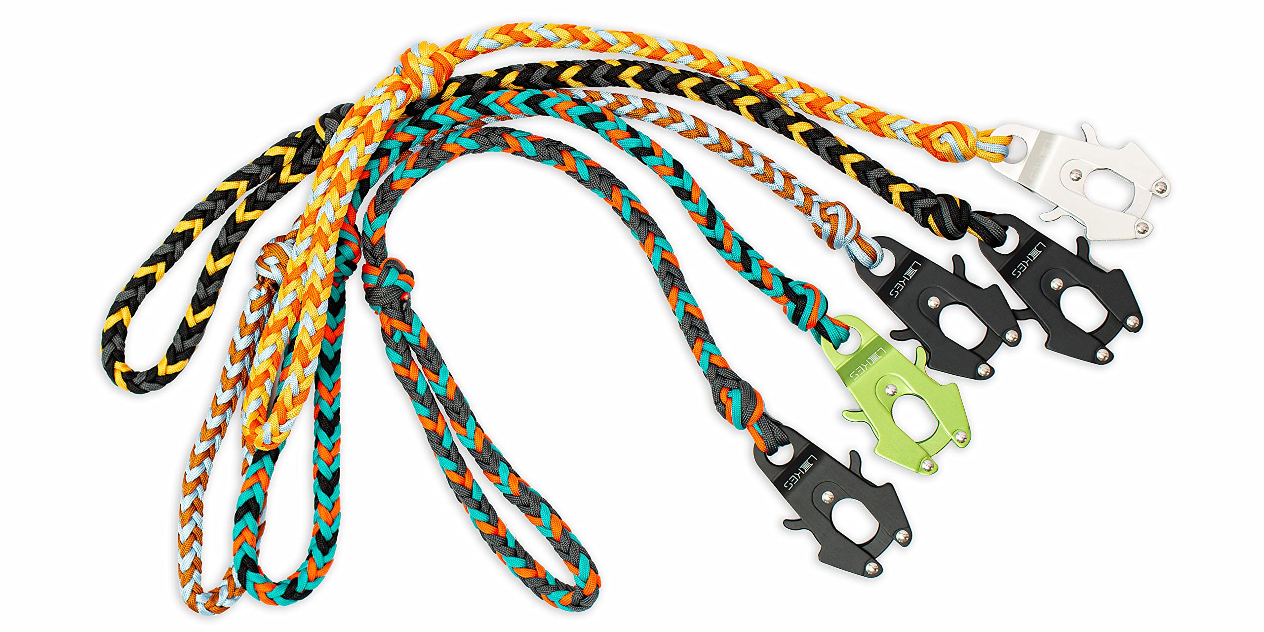 Reflektierende Bungee-Hundeleine, 1.8 M, Mit Doppelgriff & Frosch-Clip – Für Mittlere & Kleine Hunde, Zieh-reduzierend (Khaki)