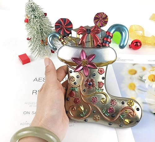 Miniatura 6 de Moldes de epoxi, moldes de resina de calcetines de Navidad molde de silicona para fundición de resina, molde de resina epoxi para decoración