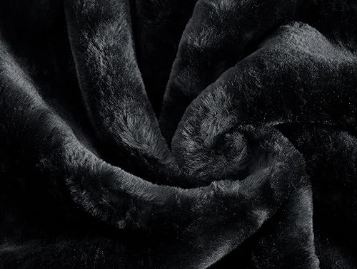 Vista 35 de Chezmoi Collection, cobija de visón sintético, estilo coreano, una capa gruesa y pesada, 8 onzas, tamaño Queen 90 x 92 in, Poliéster & Mezcla