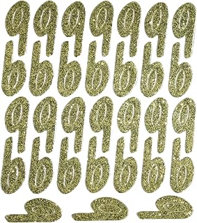 Floral Accessories - Script LTR Lc Rd, Gold, Std, 1 Piece