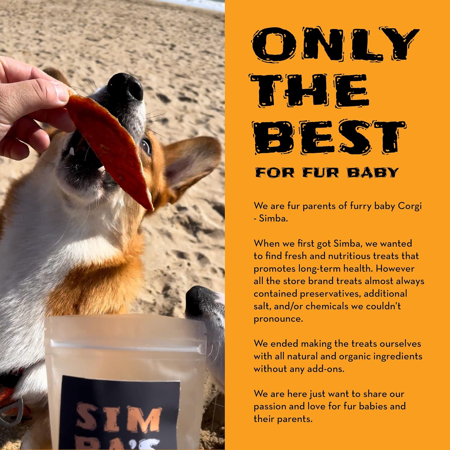 SIMBA'S WAY -Freeze Dried- TOP Round Steak. Dog Treats and Cat Treats, USDA Grade, Organic Human Grade, Single Ingredient, All Natural, No Preservatives, Made in The USA. [3 .oz] [2 PK]